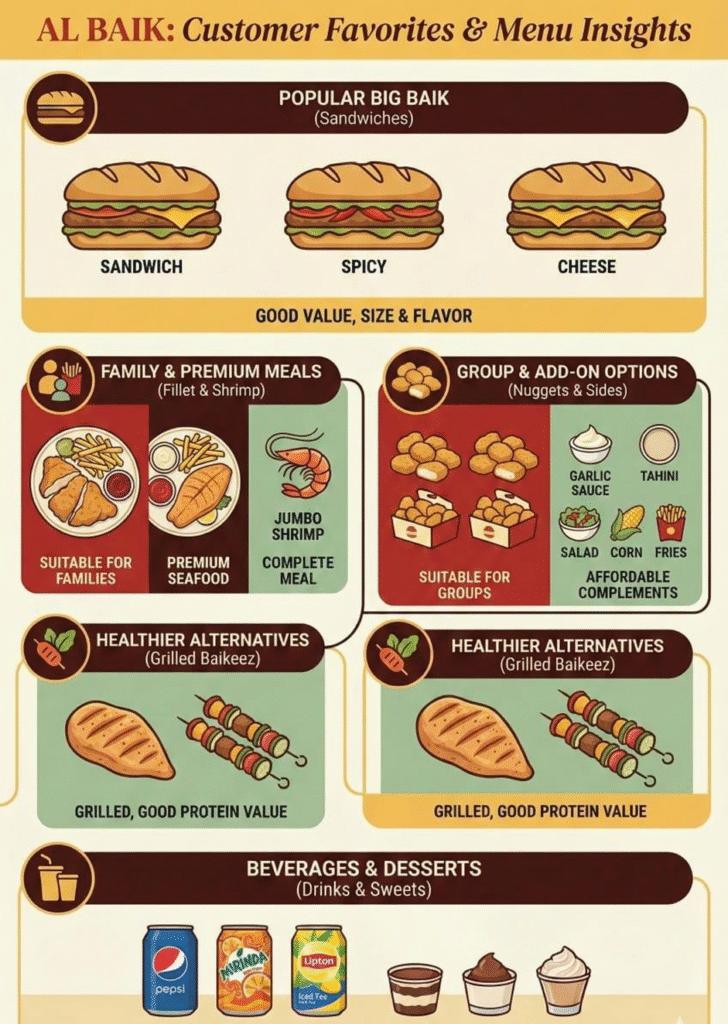 قائمة البيك